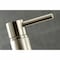 Kingston Brass Concord 2-Handle Bridge Kitchen Faucet W/Brass Side Sprayer, Nickel KS8278DLBS - alternate 3